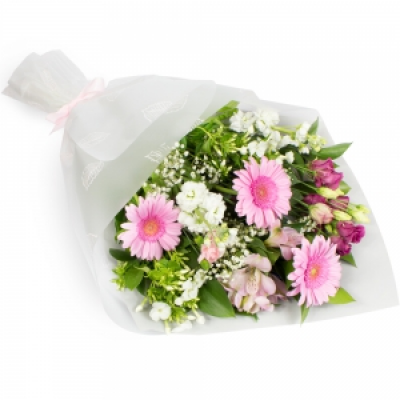 Summer Garden - A tasteful collection of seasonal flowers in coordinated wrapping. A beautiful fresh bouquet professionally arranged and delivered by the local florist. A perfect gift for any occasion. 
