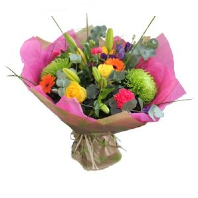 Spanish Sun - This colourful bouquet is the perfect gift to cheer anyone up!.. Order online and send flowers to Spain today!. 
